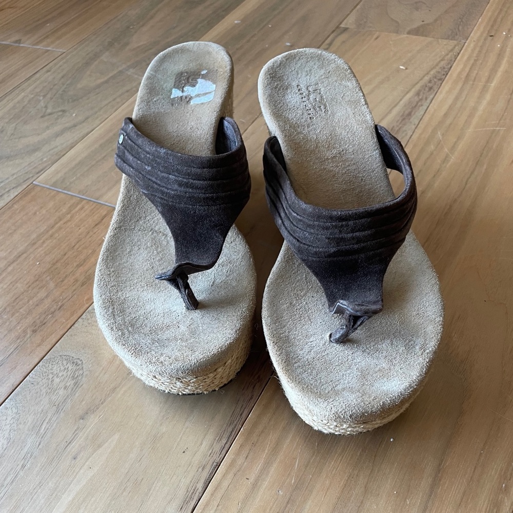 Ugg Zamora wedge sandals